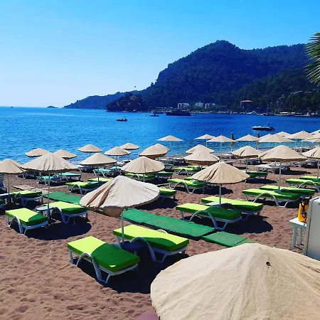 فندق مبيت وإفطار Oba 09 Restaurant-motel-beach مرمريس