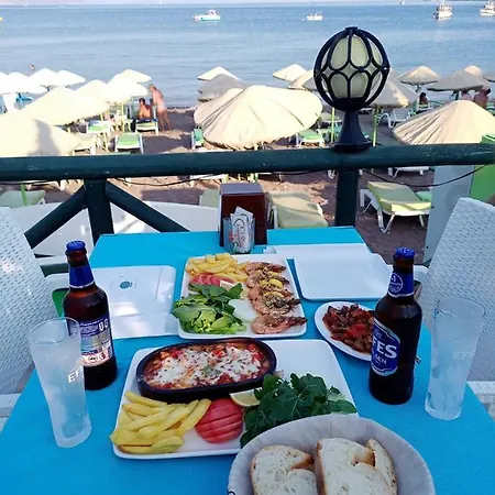 فندق مبيت وإفطار Oba 09 Restaurant-motel-beach مرمريس